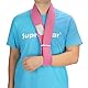 supregear Armschlinge, Verstellbarer Kragen und Manschette Sling Immobilizer Leichte Einfache Arm Sling Atmungsaktive Schulter Unterstützung für Männer Frauen, Einheitsgröße für Alle, Rosa