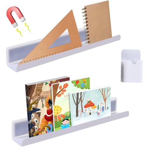 Amazon｜【2個セット】マグネット式 絵本棚 ホワイトボード・冷蔵庫