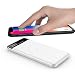 Produktbild FGKLU Kabellos Tragbare Externer Akku, 10000mAh Ladegerät Eingebautes Kabel mit LED-Anzeige und Typ-C-Kabel, für iPhone, iPad, Android,Weiß