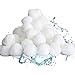 Produktbild Gxhong Filter Balls, 500G/700G Pool Filter Balls, Hohe Wasserdurchlässigkeit Filtermaterial für Poolpumpe, Filtersand für Pool Sandfilter (700g)
