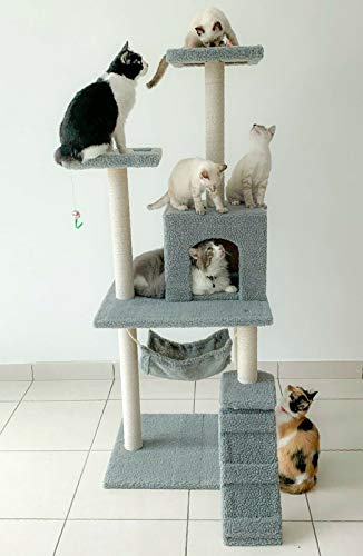 Desert Dress Kat Krabben Boom Huis Post Polen Hangmat Kat Huisdier Scratcher Kit Toren Den