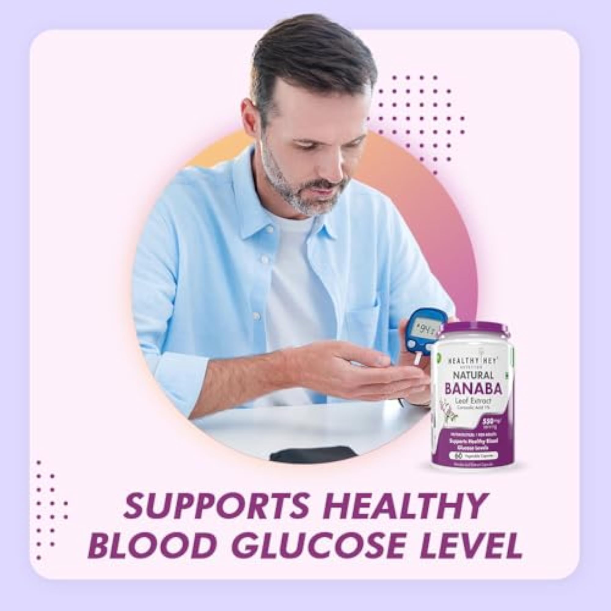 HealthyHey Nutrition Banaba Leaf Extract for Blood Sugar Support
