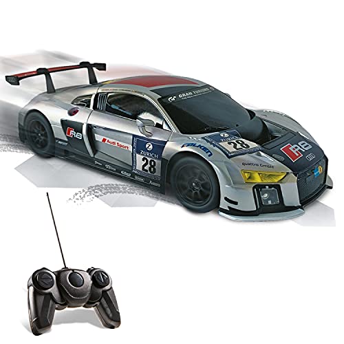Audi R8 LMS radiocommandée Mondo voiture de course enfant échelle 1/18