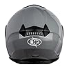 One by Camamoto | Casco Scooter e Moto Urban, Nardo Grey, Doppia Visiera, Interno Sfoderabile, Omologato ECE R22-06, Taglia XS (53-54 cm)