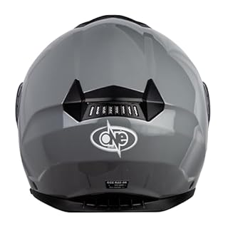 One by Camamoto | Casco Scooter e Moto Urban, Nardo Grey, Doppia Visiera, Interno Sfoderabile, Omologato ECE R22-06, Taglia XS (53-54 cm)