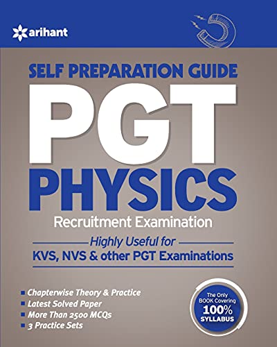 Image of PGT Guide Physics Recruitment Examination (Old Edition)