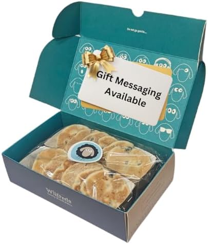 Wilfred’s Authentic Welsh Cakes – 12 Handmade Artisan Cakes with Rich Butter Flavour – Freshly Baked Traditional Welsh Food – Ideal Food Gift for St David’s Day, Afternoon Tea & Special Occasions