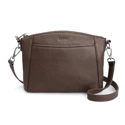 Image of befen Genuine Leather Anti-Theft Small Crossbody Bags for Women Travel
