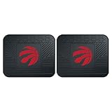 NBA - Toronto Raptors Back Seat Car Mats - 2 Piece Set