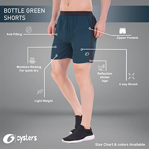 Image of Oysters Men's Work-Out Shorts with Pockets