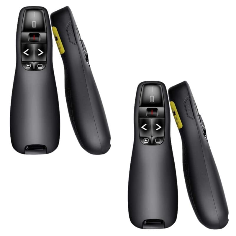 Drumstone Combo Pack of 2 Items - R400 Wireless Laser Powerpoint Remote, R400 Wireless Laser Powerpoint Remote (1 Year Warranty)