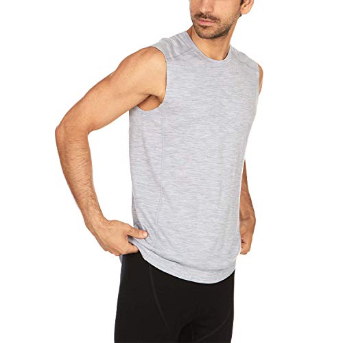 Micro Weight Mens Sleeveless Tank - 84% Merino Wool4