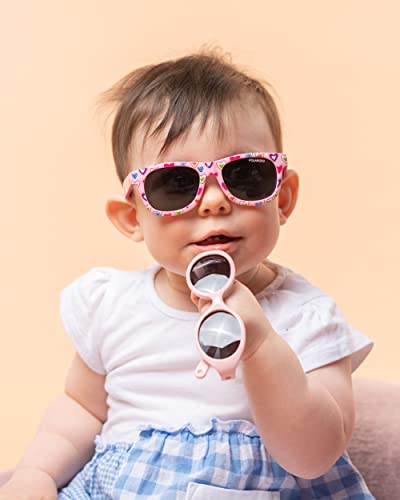 Kiddus Sunglasses babies age 6-12 months. 100% UV Proof UV400 Protection. Polarized. Infant Newborn Sun Glasses2