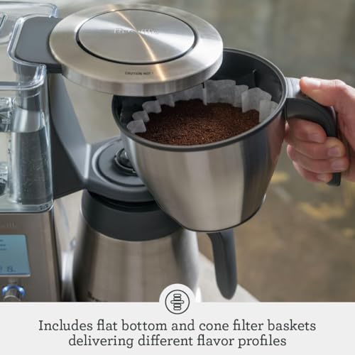 Breville BDC450BSS Precision Brewer Drip Coffee Maker, Thermal Carafe, 60 oz, Brushed Stainless Steel