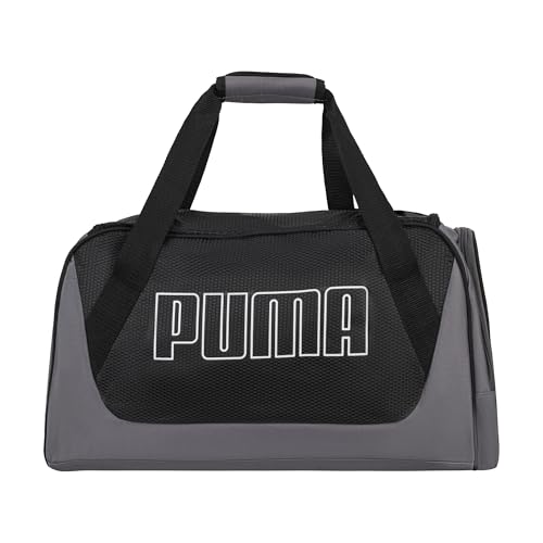 PUMA Form Factor Duffel Bag Black Cool Dark Grey Red One Size - image 4