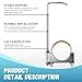 2.5 Inch Exhaust Hangers,Heavy Duty Adjustable 2.5 Exhaust Clamp with Muffler Hanger for Muffler Pipe Vibration Damping and Fixing,Universal Exhausts Hanger Rod Car Accessories
