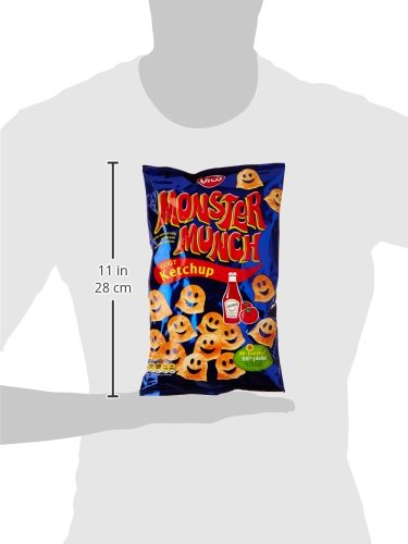 Biscuits Apéritifs Goût Ketchup Monster Munch Le Sachet De - vue 6