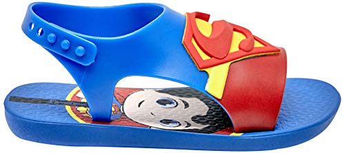 Chinelo Liga da Justiça, Ipanema Kids, Bebê Unissex, Azul, 17/18