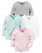 Carter's Baby Girls' 4 Pack Kimono Tees - Preemie