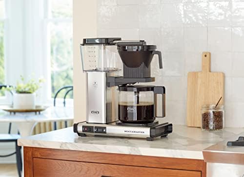 Technivorm Moccamaster 53941 KBGV Select 10-Cup Coffee Maker, Polished Silver, 40 ounce, 1.25l — view 8