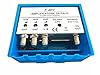 Vsnetwork Kit Amplificatore Antenna TV da Palo 40 dB + Alimentatore 12V 100 mA, Filtro Lte/5G, Regolabile