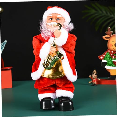 Père Noël dansant twerking lumineux pour ambiance festive de salon