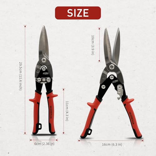 Image of Aviation Tin Snips (12 Inch Straight)