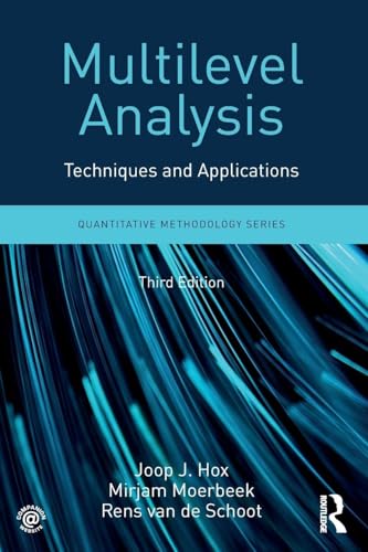 Multilevel Analysis : Techniques And Applications, 3Rd Edn view 2