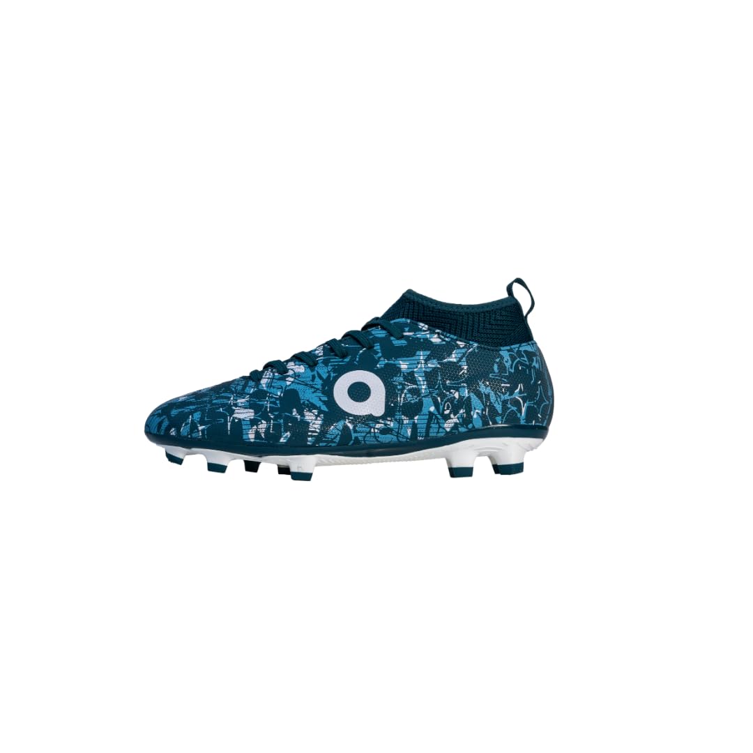 Aivin Booster 2.0. Light Weight and Durable Football Shoes for Men & Women, Comfortable and Flexible Football Shoes, Soccer Shoe, Football Studs (Blue, UK Footwear Size System, Adult, Men, Numeric, Medium, 3)