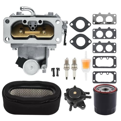 Image of Z445 Carburetor For John Deere Z445 Z465 Zero Turn Mower Compatible with FH721V 25Hp Engine Carburetor With Air Filter