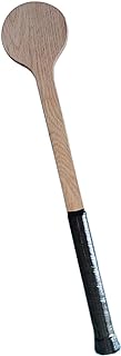Wooden Tennis Racket Pointer Mid Spoon Practice Stick for Sweet Spot Control and Footwork Training