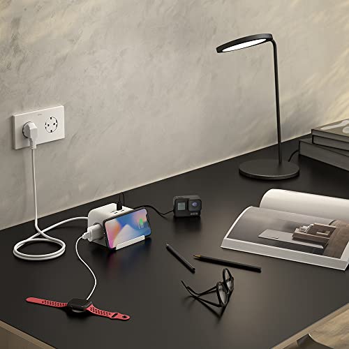 Regleta Simon Combiflat ideal para organizar los cables del escritorio 4
