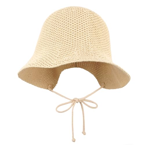 Sombrero de paja tejido con ala ancha para sol