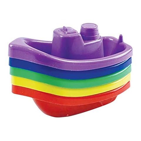 New Kids Children's Baby Bathtime Boats Floating Water Tub Toys Fun Play Shopmonk - 5 Pack Cover