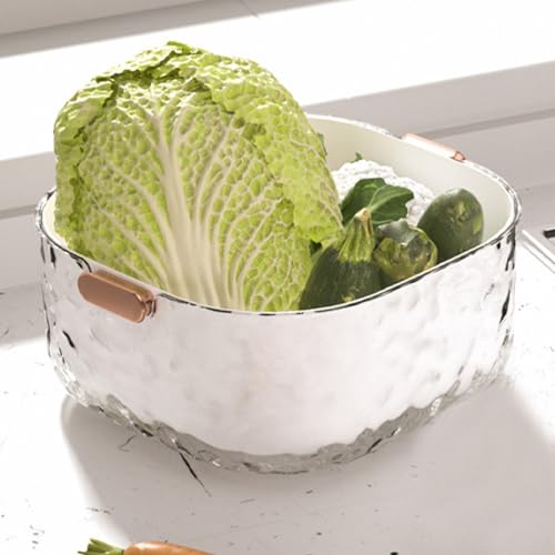 Canastas para lavar frutas y verduras doble capa 2 pcs miniatura 4