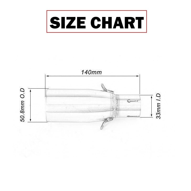 Silenziatore Posteriore Per Piaggio Beverly/MP3/LT/X10 125-300 – Scarico Centrale In Acciaio, Tipo D, Nero