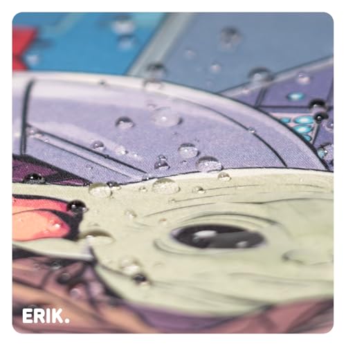 Tappetino Mouse XXL Star Wars Yoda Gadget - Tappetino Scrivania Gaming PC Impermeabile e Antiscivolo 80x35 cm | Accessori Gaming per Scrivania: Baby Yoda - Mousepad - Immagine 4