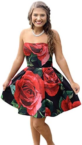 DarlingU Women's Prom Evening Dresses Pockets Formal Party Gown