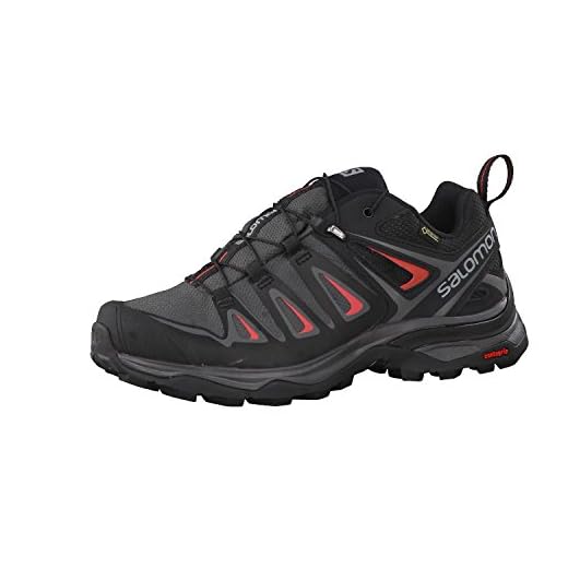 Salomon Dam Ultra 3 GTX Low Rise vandringsskor, Svart - Flerfärgad magnet svart mineral - 35.5 EU