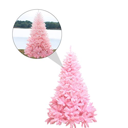 BESTOYARD Árvore de Natal Artificial Rosa Árvore de Natal Árvore de Cerejeira Ornamentos com Suporte