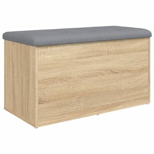 vidaXL Banc de Rangement Chêne Sonoma 82x42x45 cm Bois d'ingénierie