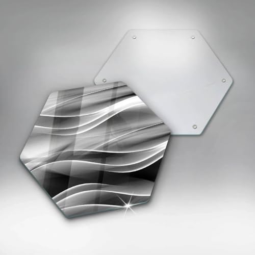 Planche à découper induction Wallfluent protège plaque cuisson verre hectogonal résistant