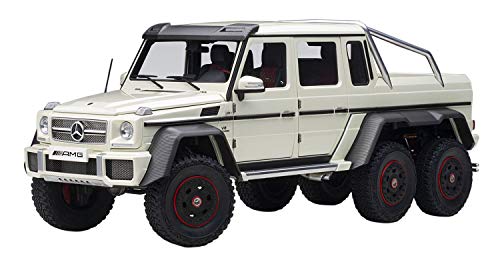 AUTOart 1/18 メルセデス・ベンツ G63 AMG 6X6 パール・ホワイト 完成品 76307のサムネイル
