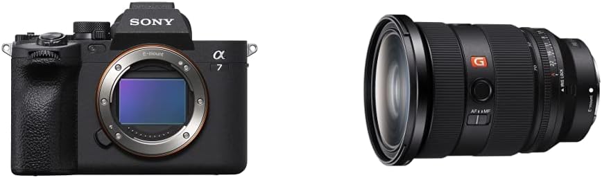 Sony Alpha 7 IV Full-Frame Mirrorless Interchangeable Lens Camera,Body Only, Black & Sony FE 24-70mm F2.8 GM II Lens