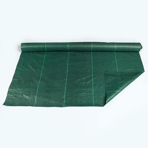 Toile de protection contre les mauvaises herbes durable et perméable à l'eau pour parterre