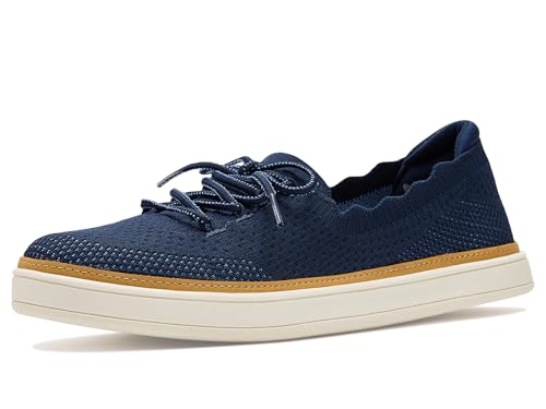 Skechers Womens Coastal Drive-Aquastride Boat Shoe Navy 11