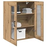 vaisselier mural vintage 【Rangement spacieux :】 Équipé de quatre étagères spacieuses, parfaites pour accueillir livres, décorations ou essentiels de salle à manger.