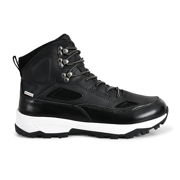 Image of Men Waterproof Trekking Shoes | Mid-High Ankle | Removable Cushion Insole | 4mm Lug Sole | All Weather, Uneven Terrain & Light Rain Hikes | ET1105
