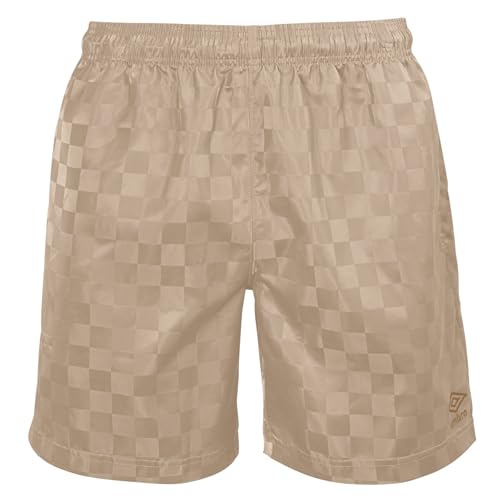 Short Umbro homme damier respirant et léger idéal pour entraînement de football