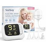 Electric Nasal Aspirator Baby Nose Suckers for Babies Snot Sucker Newborn Baby Nasal Aspirator Electric Nose Sucker for Newborn Toddler and Adult Snot Mucus Cleaner Remover and Unblocker